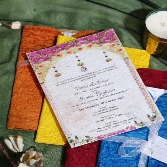 Foldable Invite With Single Card