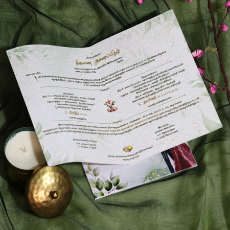 Handmade Envelope with Double Card